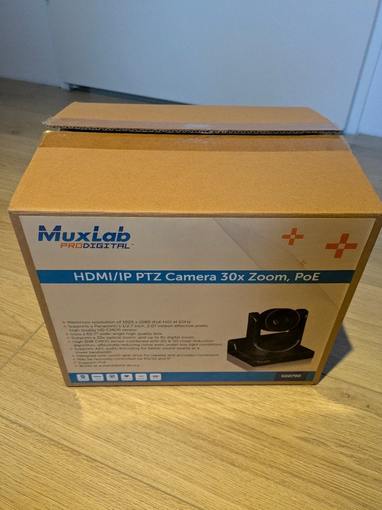 Muxlab PTZ camera, Ophalen of Verzenden, Nieuw, Video