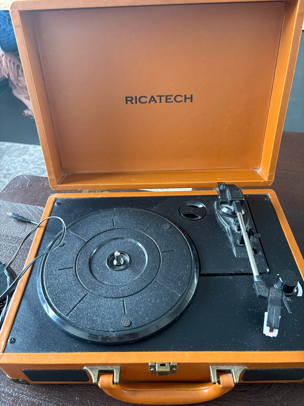 Ricatech LP speler in koffer - Goede staat, Ophalen, Zo goed als nieuw, Platenspeler, Overige merken