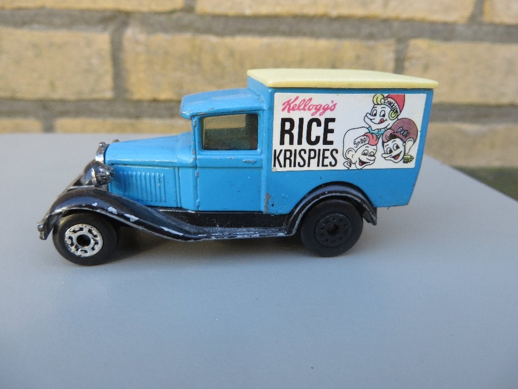 Matchbox Model A Ford RICE KRISPIES, Ophalen of Verzenden, Gebruikt, Auto