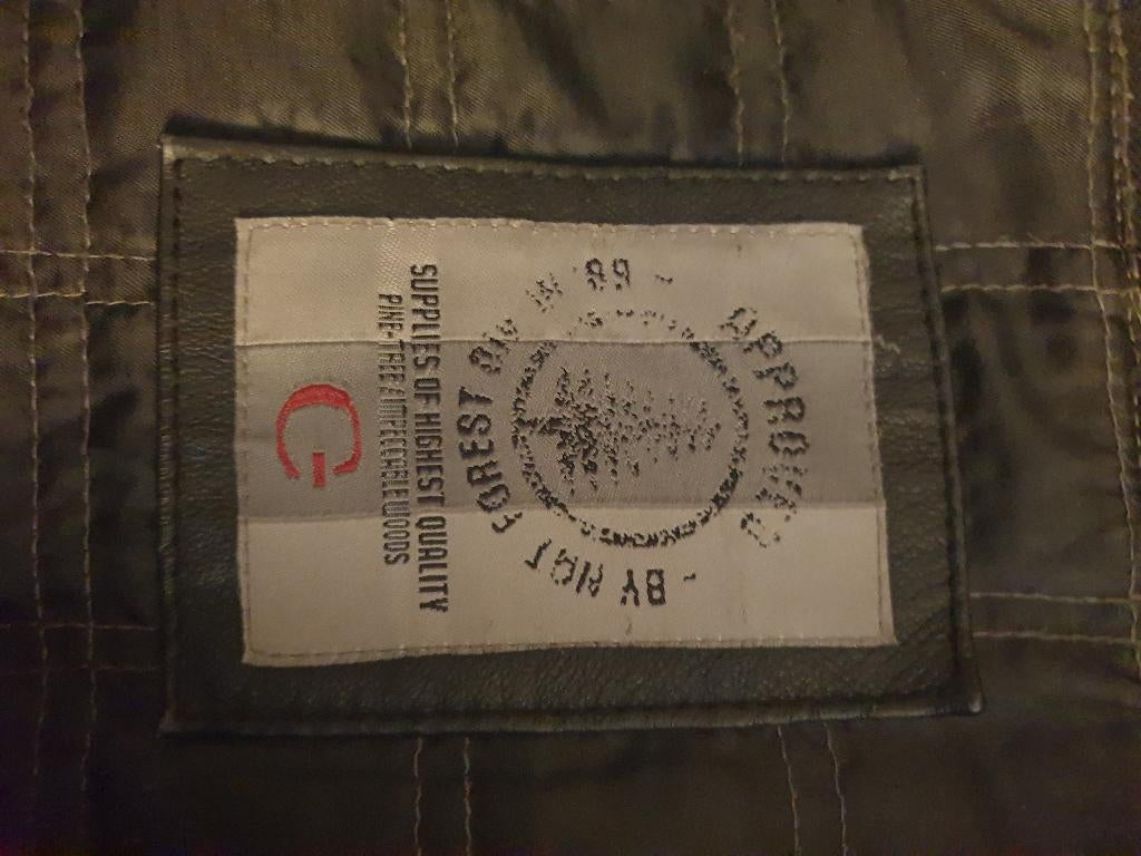 Vintage Canda leren jas, Bruin, Ophalen of Verzenden, Jas of Mantel, Canda