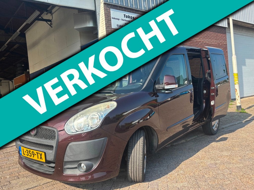 Fiat Doblò 1.4 Dynamic JAAR APK&AIRCO, Auto's, Fiat, Bedrijf, Te koop, Doblo, ABS, Airbags, Airconditioning, Bluetooth, Boordcomputer