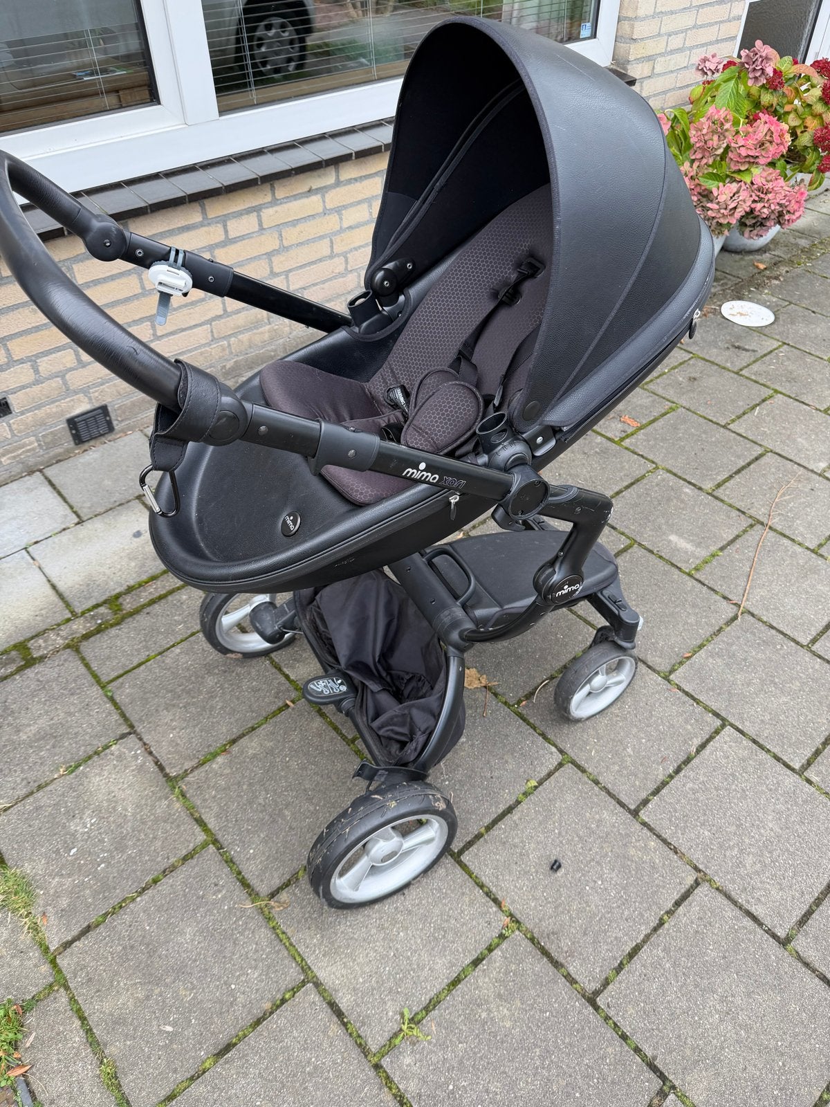 Mima Xari Combiwagen Zwart -, Overige merken, Gebruikt, Ophalen of Verzenden, Combiwagen