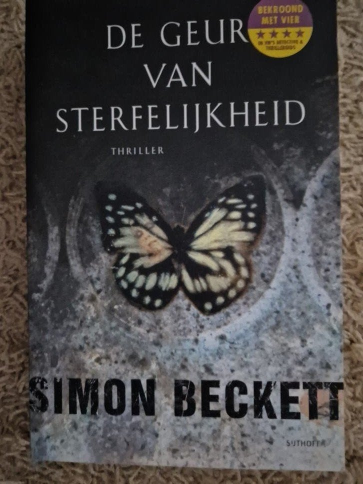 De Geur van Sterfelijkheid - Simon Beckett (Thriller), Ophalen, Gelezen, Simon Beckett, Nederland