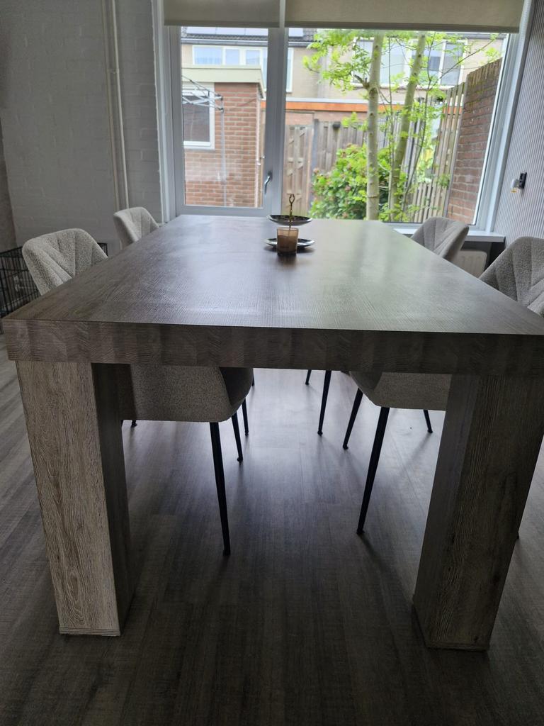Mooie eetkamer tafel, Huis en Inrichting, Ophalen, 200 cm of meer, 50 tot 100 cm, Zo goed als nieuw