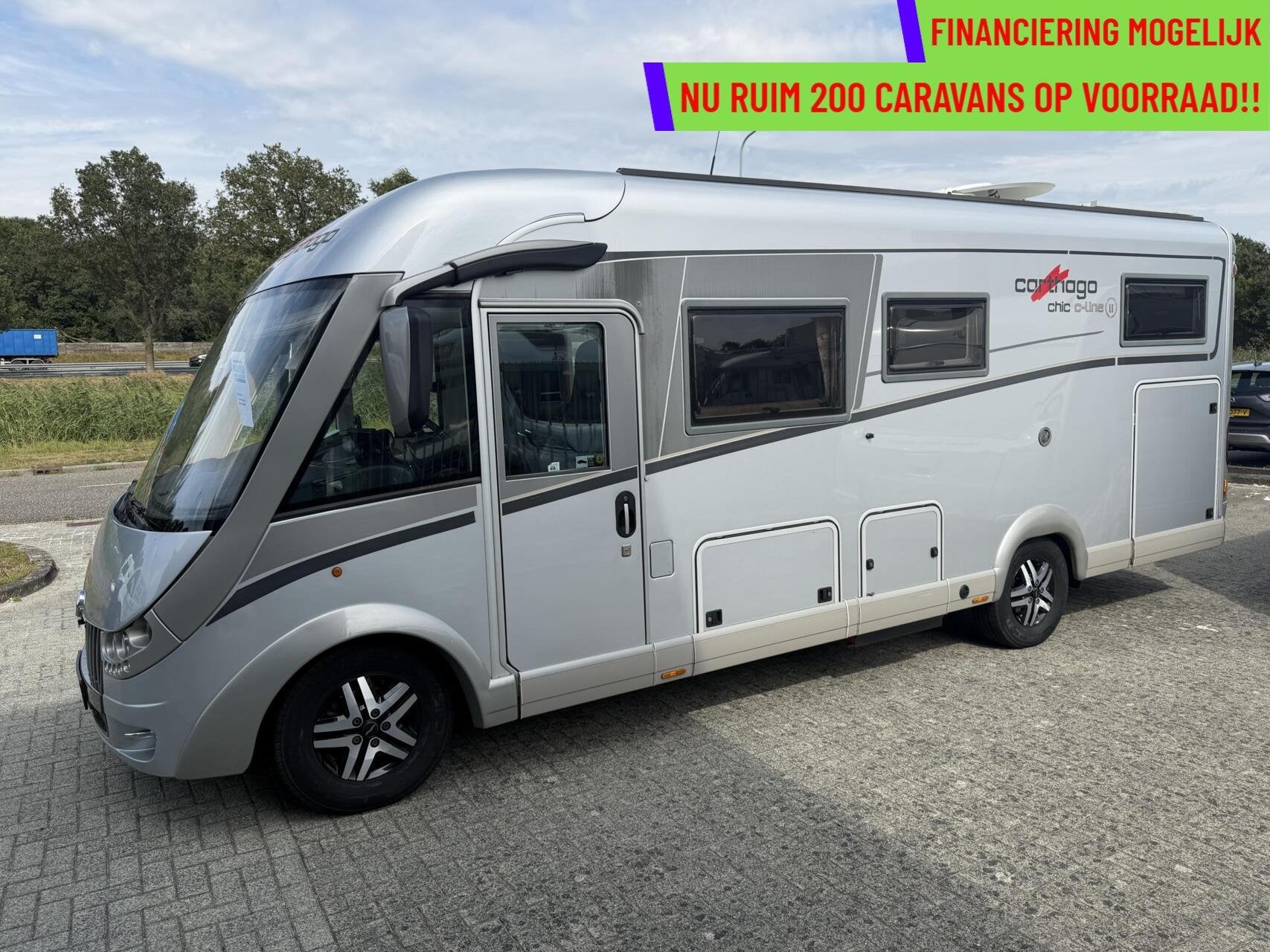 Carthago CHIC C-LINE I 4.8 AUTOMAAT + ENKELE BEDDEN, Caravans en Kamperen, Campers, 7 tot 8 meter, Bedrijf, Diesel, Carthago