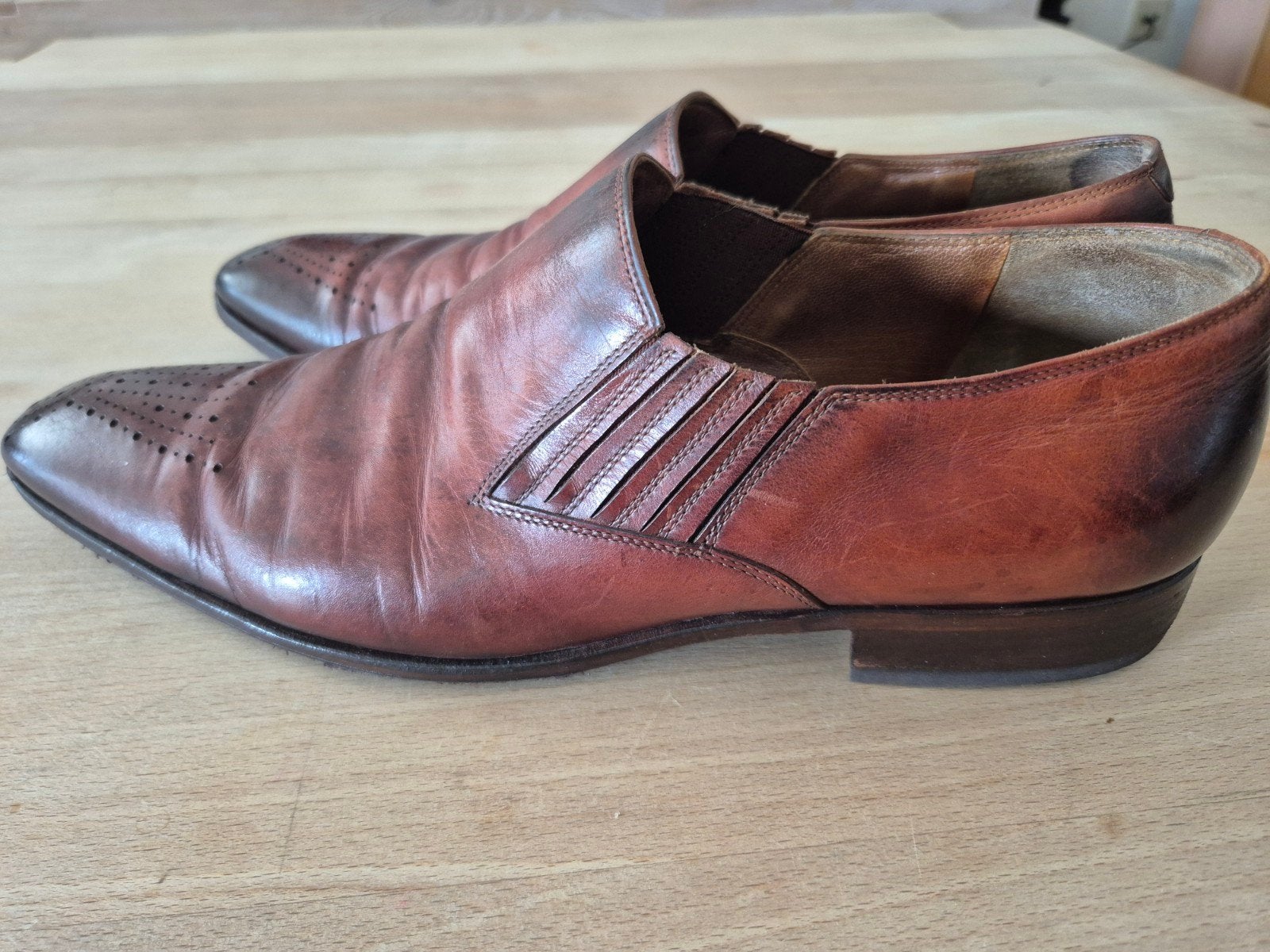 Prachtige schoenen Fratelli Rossetti.Maat 43., Bruin, Overige typen, Ophalen of Verzenden, Fratelli Rossetti