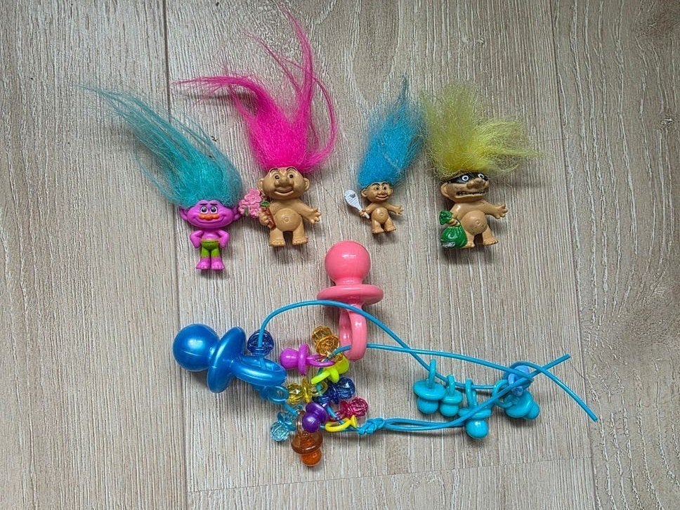 Nostalgie uit de jaren 90: Trollen en kleine speentjes, Ophalen of Verzenden