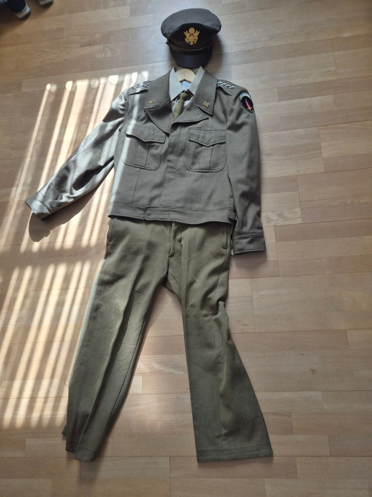 Amerikaans Militair Uniform WOII - US Army, Ophalen of Verzenden, Landmacht, Amerika, Kleding of Schoenen