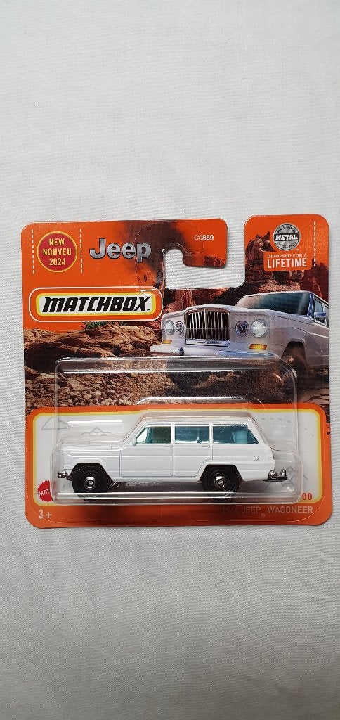 Matchbox 1964 Jeep Wagoneer wit, Ophalen of Verzenden, Nieuw, Auto