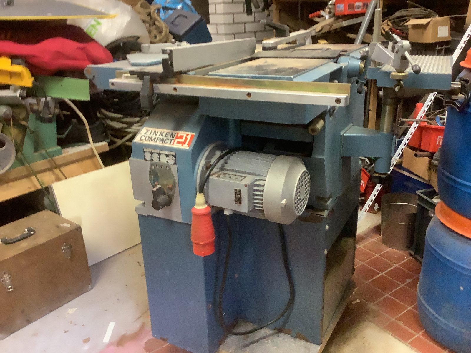 Combi machine zinken Compact, Ophalen of Verzenden, Gebruikt, 1200 watt of meer, Overige typen