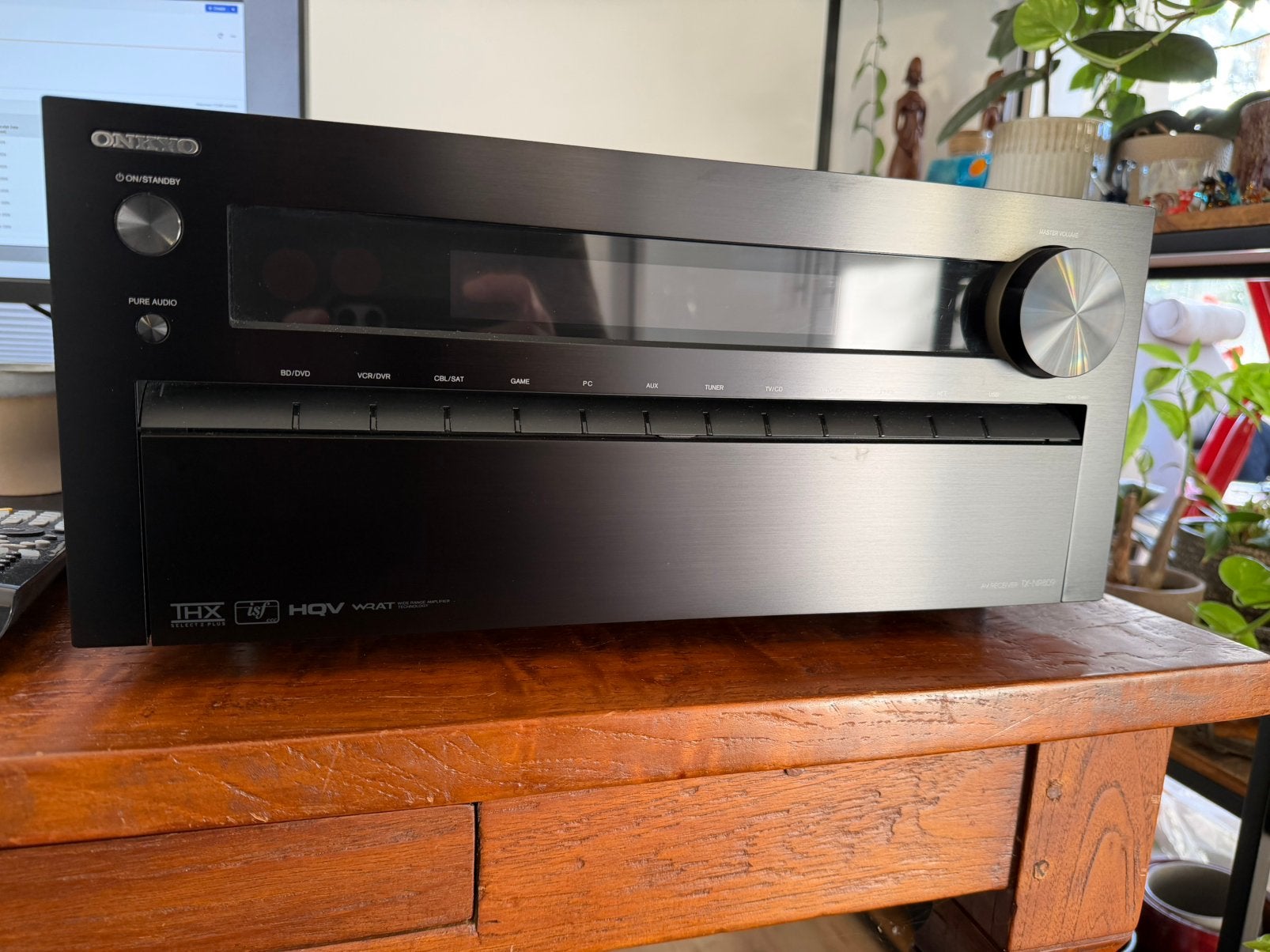 Onkyo TX-NR809, Ophalen, Zo goed als nieuw, 120 watt of meer, Onkyo