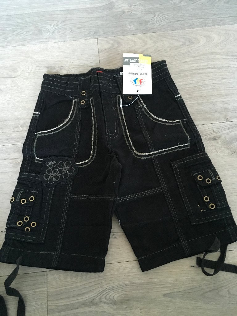 R.Y.B. DRESS stoere korte broek (meiden) NIEUW maat 92 ZZ, Broek, R.Y.B. DRESS, Meisje, Nieuw