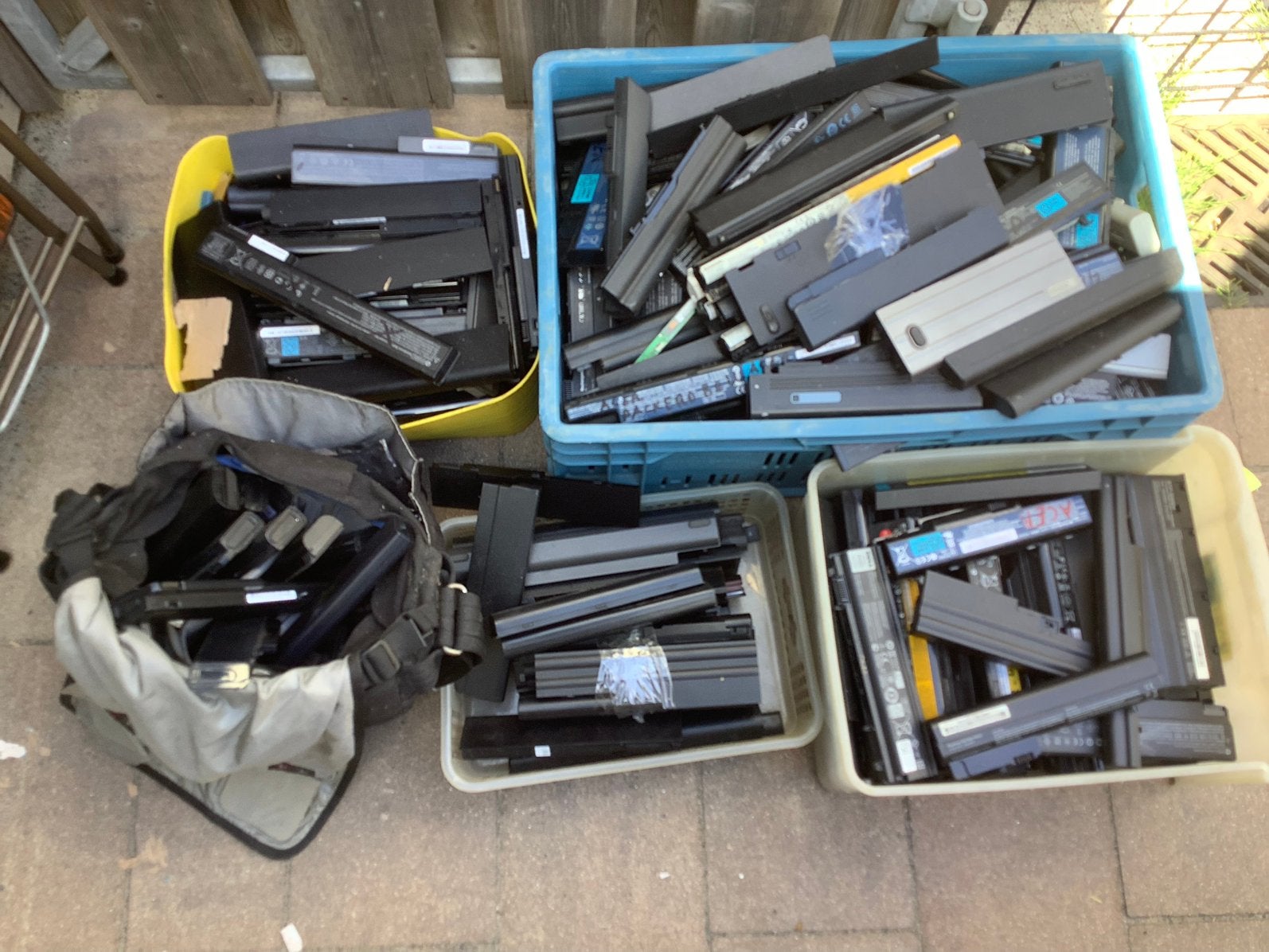 🔥 150+ Laptop Lithium ION batterijen 🔥, Ophalen, Zo goed als nieuw