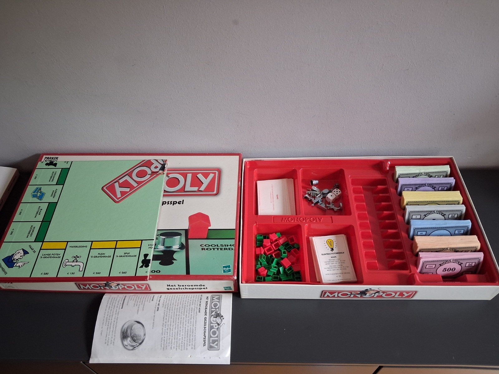 Monopoly Bordspel spel vintage, Vijf spelers of meer, Ophalen of Verzenden, Gebruikt