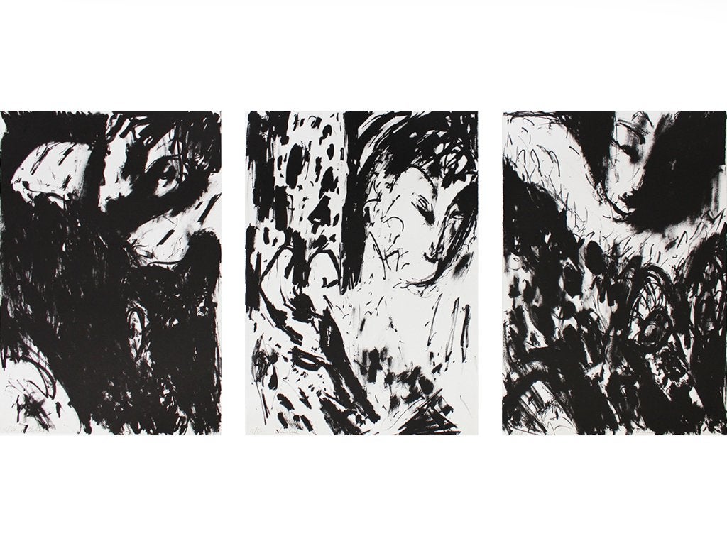 3 zeefdrukken van Christien ten Haaf (Amsterdam 1953 – ), Antiek en Kunst, Kunst | Litho's en Zeefdrukken, Origineel, Ophalen