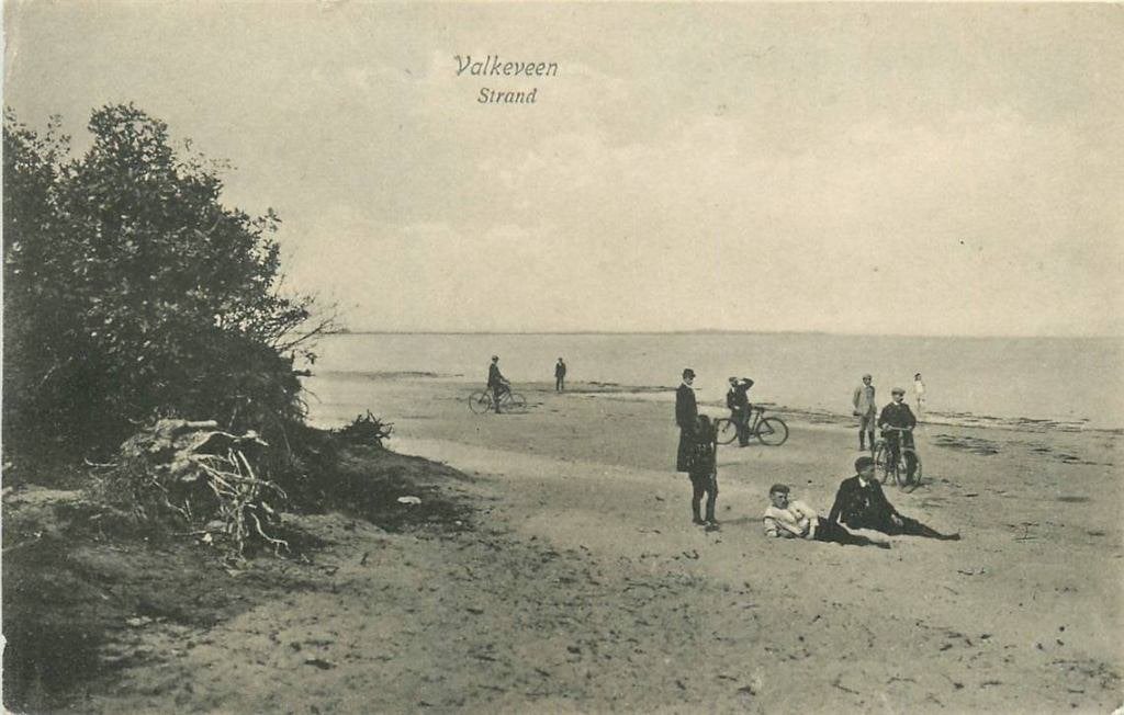 388-421-011 Valkeveen Strand, Verzenden, Voor 1920, Noord-Holland