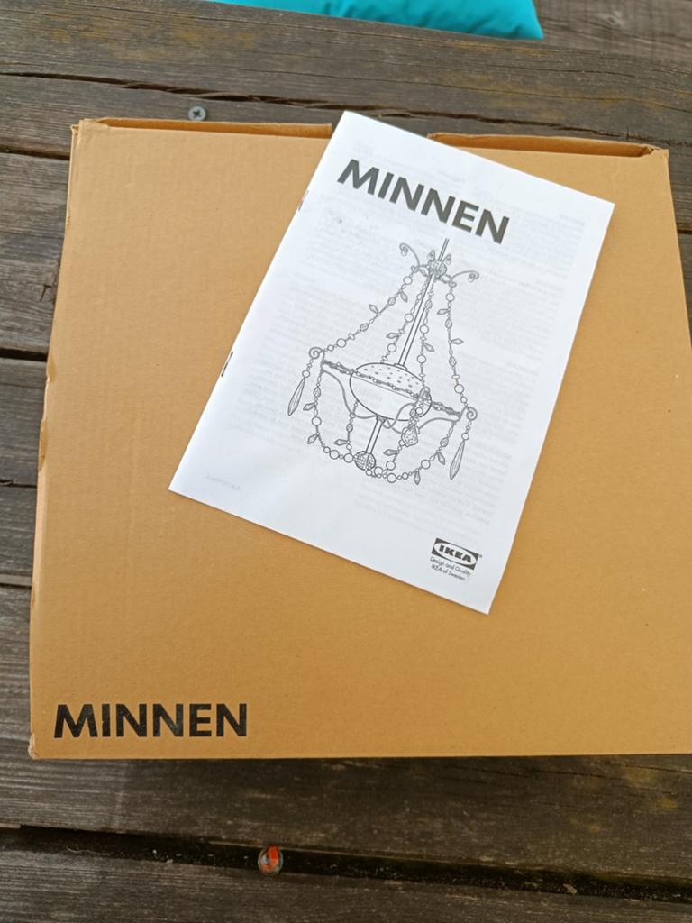 IKEA Minnen hanglamp, Huis en Inrichting, Lampen | Hanglampen, Ophalen, Overige materialen, Nieuw, IKEA Kinderkamer