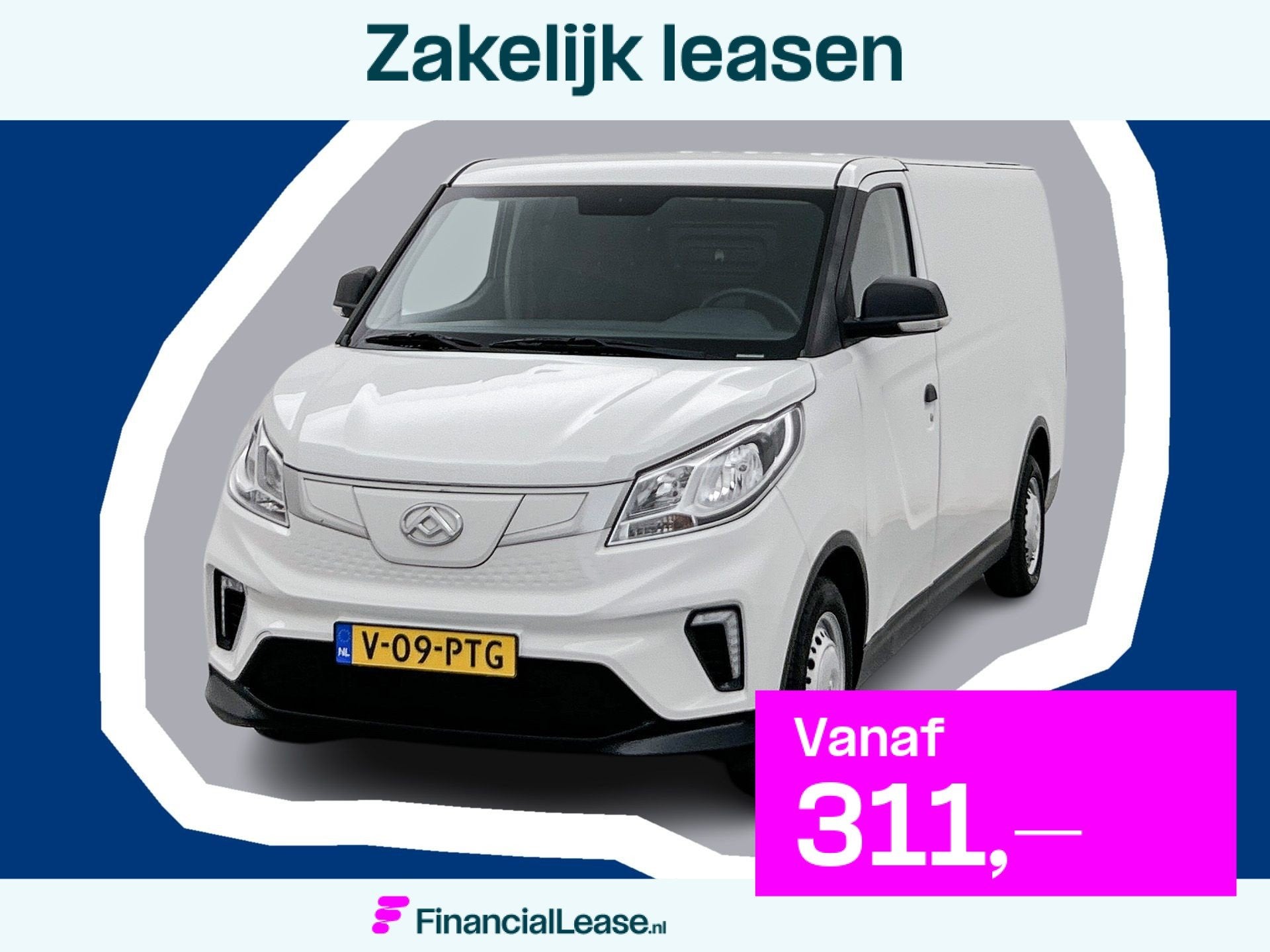 Maxus eDeliver3 LWB 50 kWh L2 Carplay Camera 227km WLTP acti, Stof, Gebruikt, 1675 kg, Met garantie (alle)