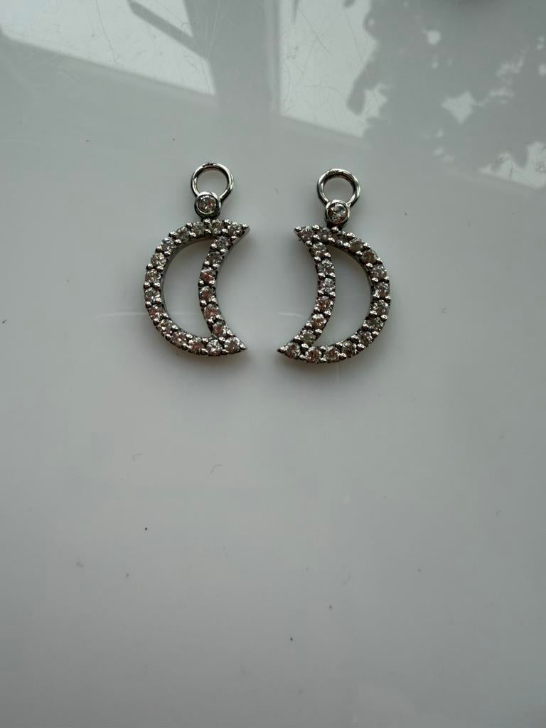 Ti Sento bedels halve maantjes, Overige merken, Verzenden, Zo goed als nieuw, 4 bedels of meer