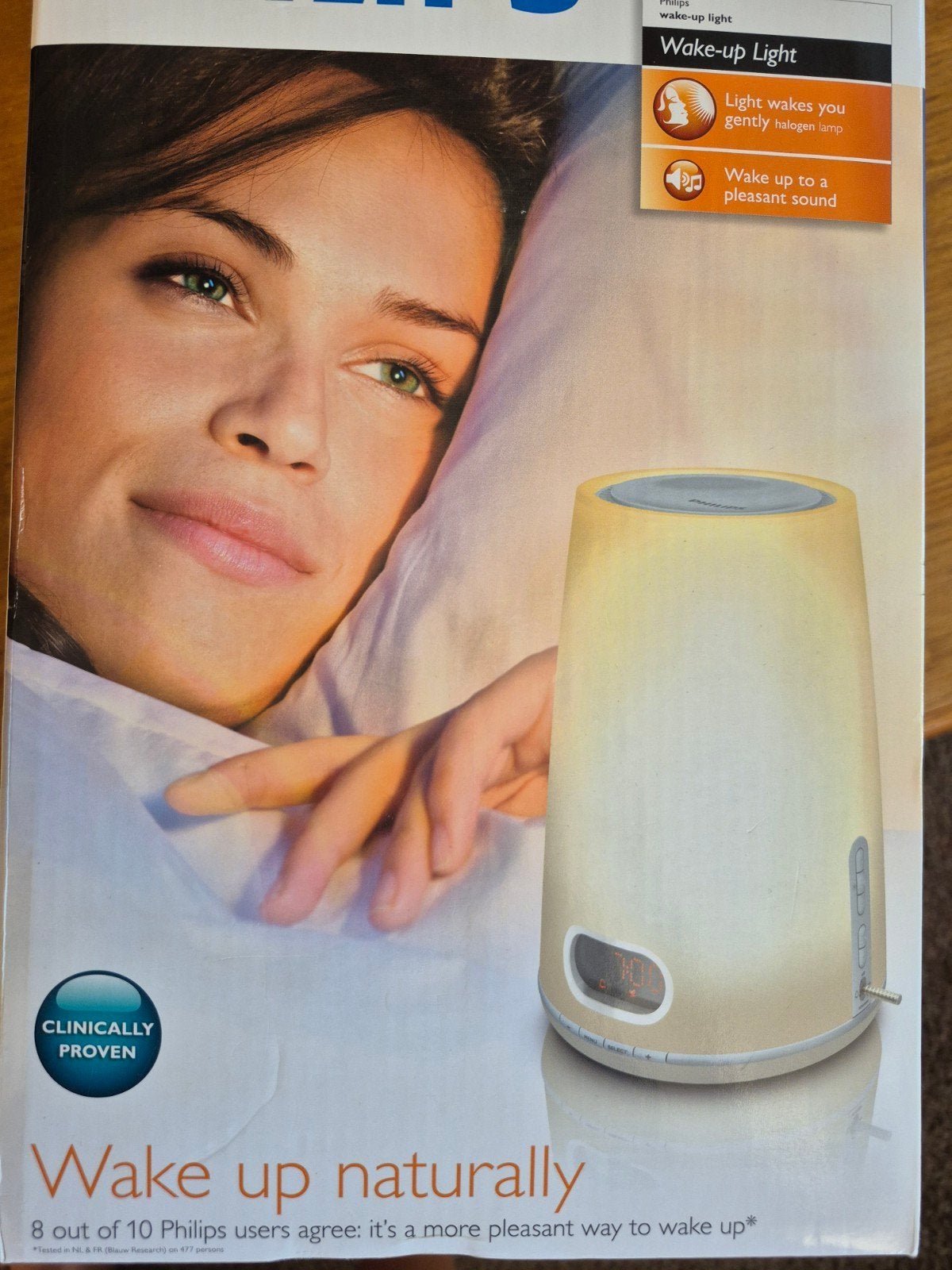 Philips Wake-up Light - Natuurlijk wakker worden, Ophalen of Verzenden, Gebruikt, Digitaal