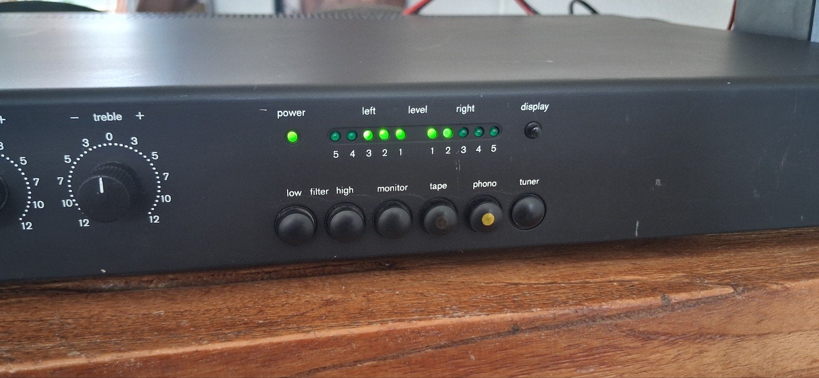 Braun A301 versterker., Overige merken, Gebruikt, Ophalen of Verzenden, 120 watt of meer