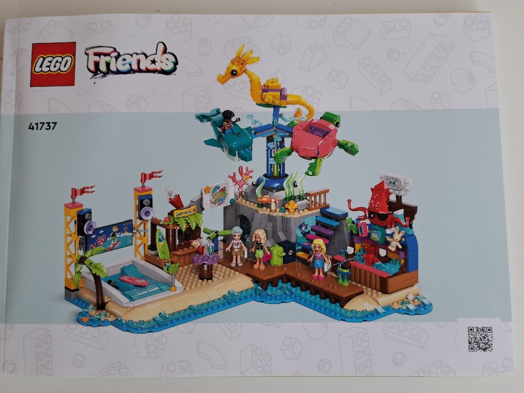 Lego Friends 41737 Strandpretpark, Compleet, Lego, Friends, Ophalen of Verzenden