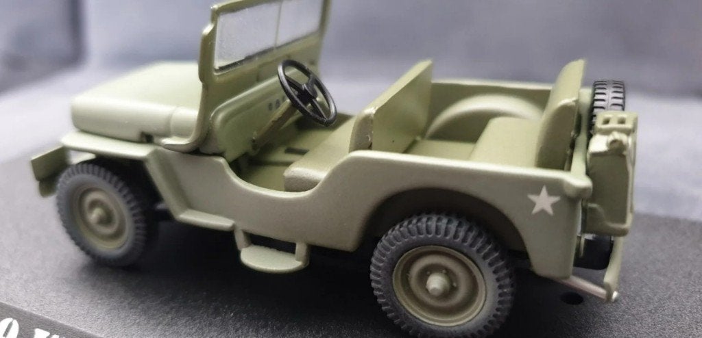 Willy's Jeep CJ-2A "M*A*S*H* Greenlight 1:43, Overige merken, Christian@diecastcompany.nl, Auto, Diecast Company