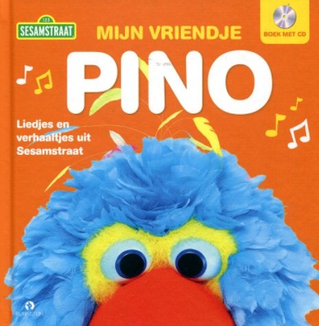 Sesamstraat: Mijn vriendje Pino Boek met cd NIEUW, Fictie algemeen, Jongen of Meisje, Nieuw, Ophalen of Verzenden