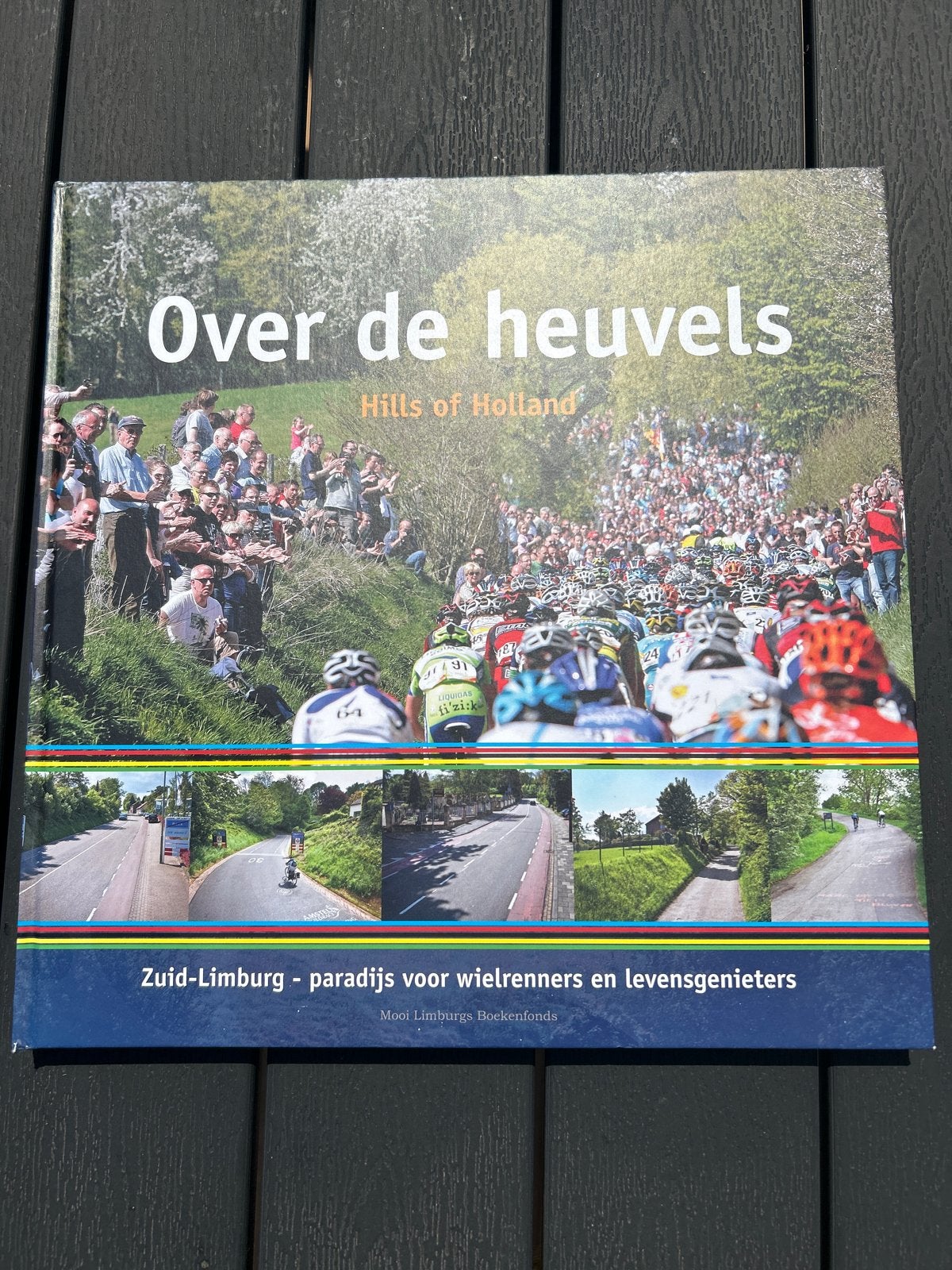 Boek: Over de heuvels - Zuid-Limburg voor wielrenners, Ophalen of Verzenden, Zo goed als nieuw, Balsport