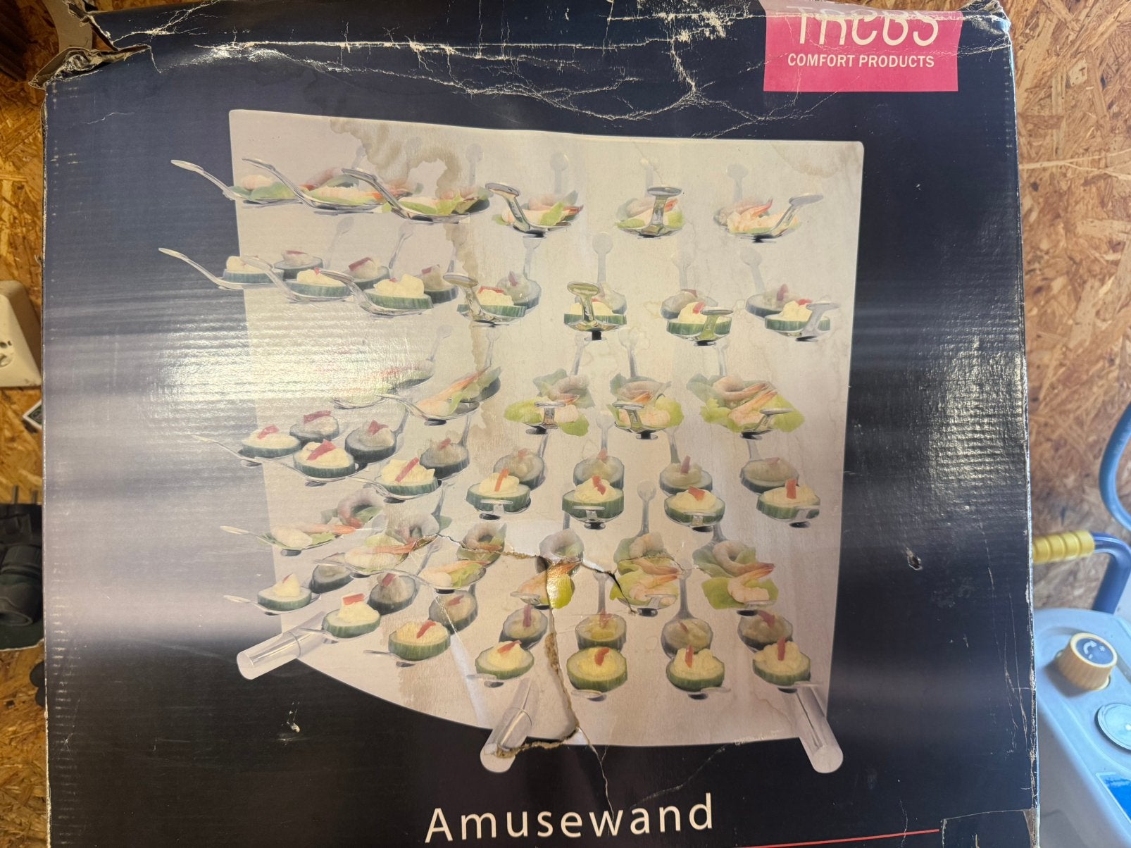 Amuse-wand, Verzenden