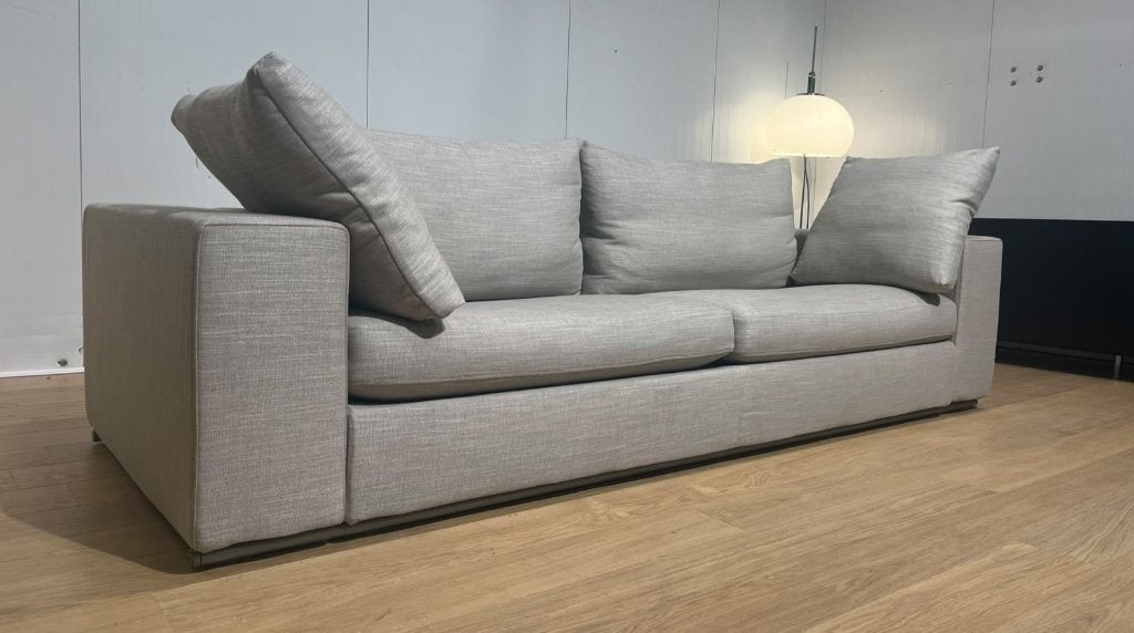 NIEUW Flexform Groundpiece 4-Zits + Kussens + GARANTIE, 250 tot 300 cm, Flexform, Nieuw, 75 tot 100 cm
