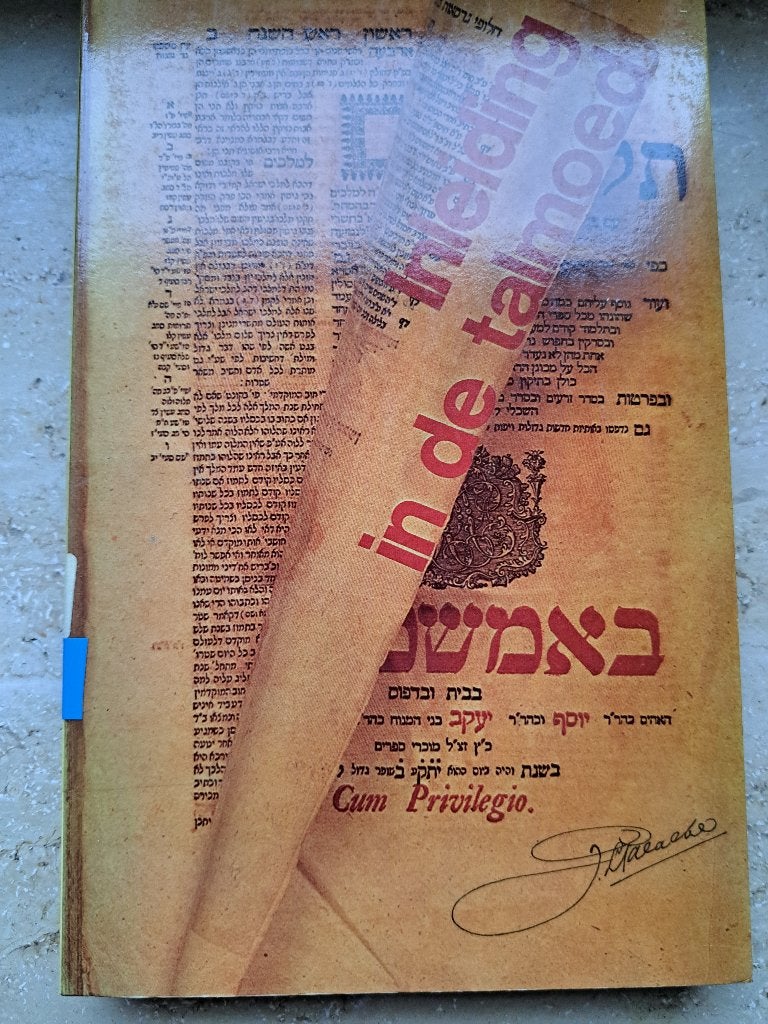 Inleiding in de Talmoed – Dr. Juda Palache – Jodendom, Boeken, Ophalen of Verzenden, Gelezen, Jodendom