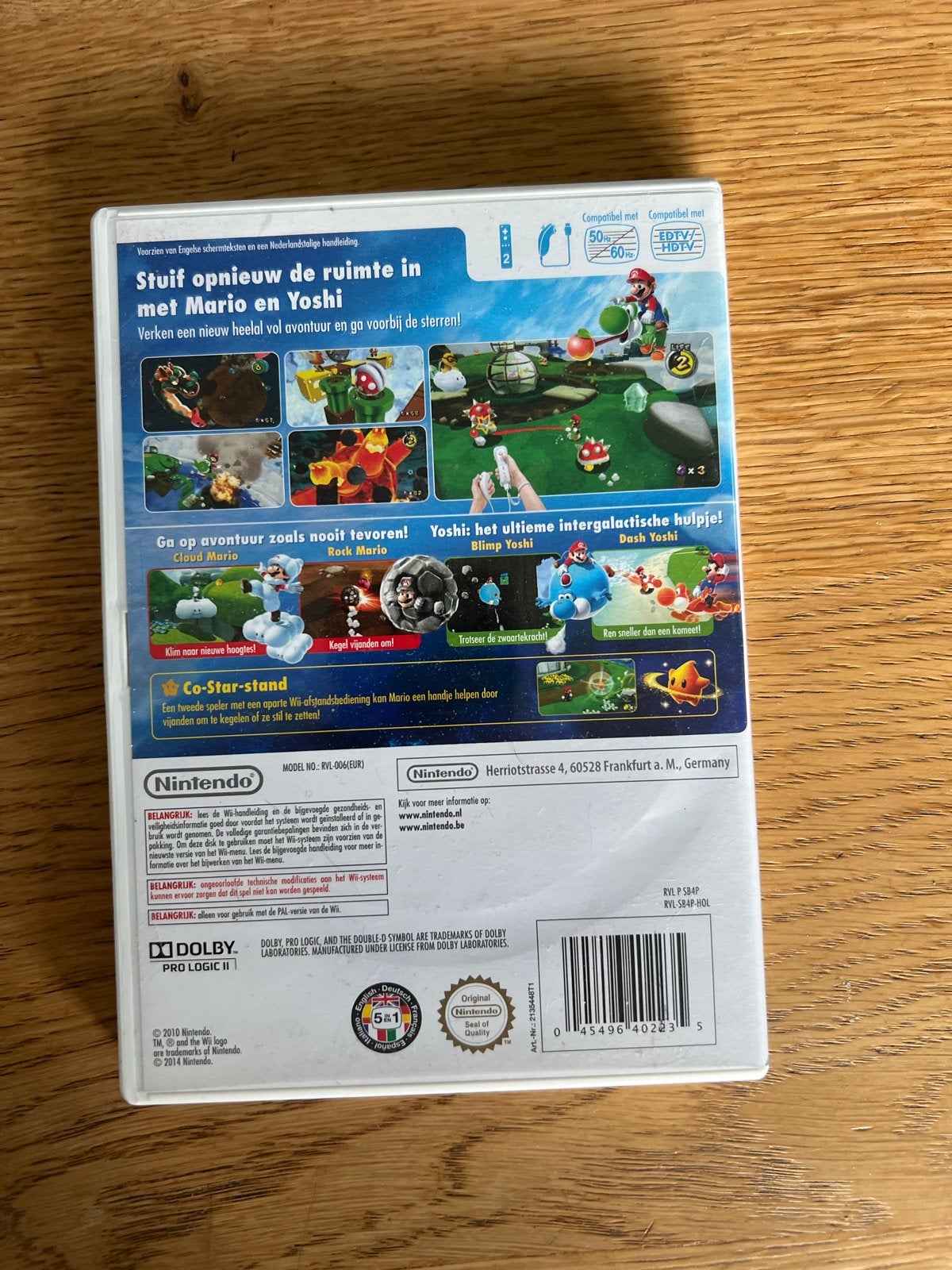 Super Mario Galaxy 2 (Wii) - Avontuur met Mario en Yoshi, Spelcomputers en Games, 1 speler, Ophalen of Verzenden, Zo goed als nieuw
