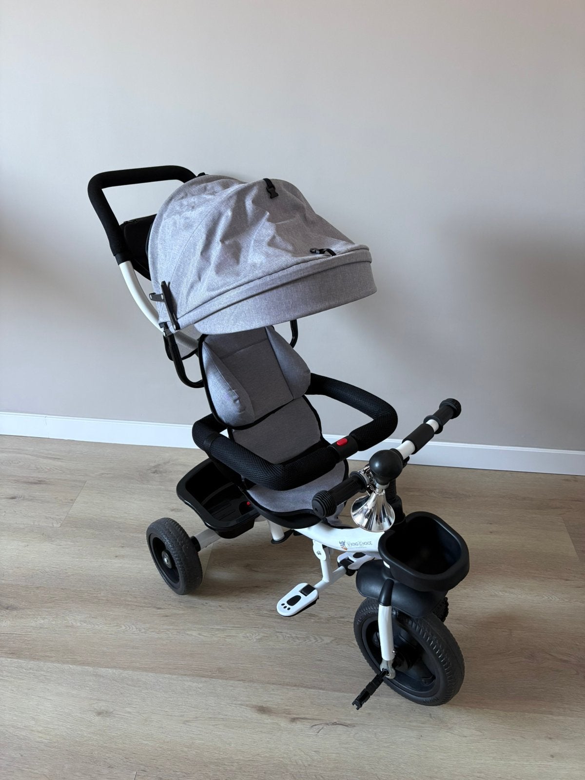 Viking Choice driewieler met zonnekap en duwstang, Fietsen en Brommers, Ophalen, Zo goed als nieuw, Minder dan 16 inch