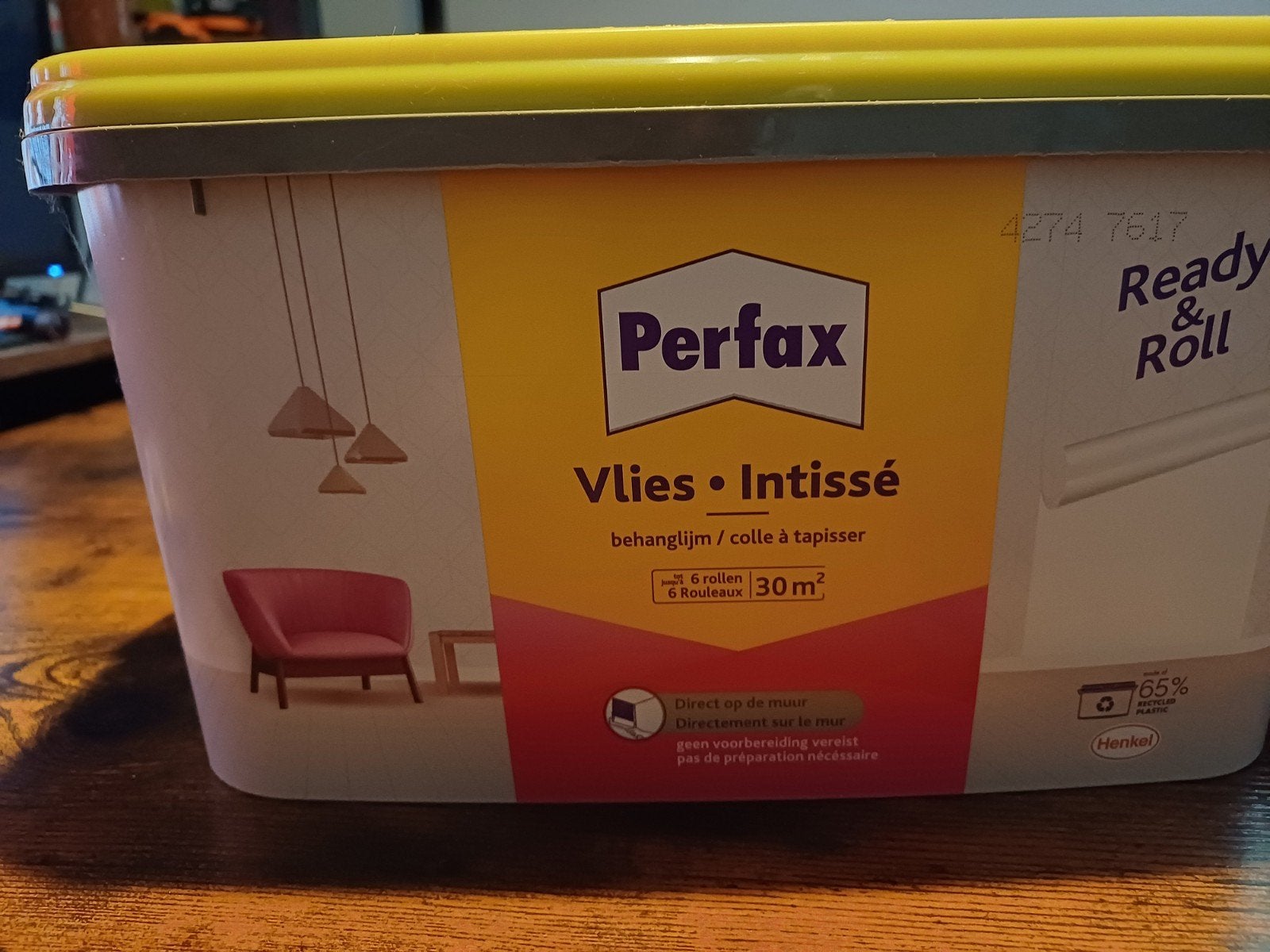 Perfax Vlies Intissé Behanglijm - 4.5 kg, Overige kleuren, Nieuw, Beits, Ophalen of Verzenden