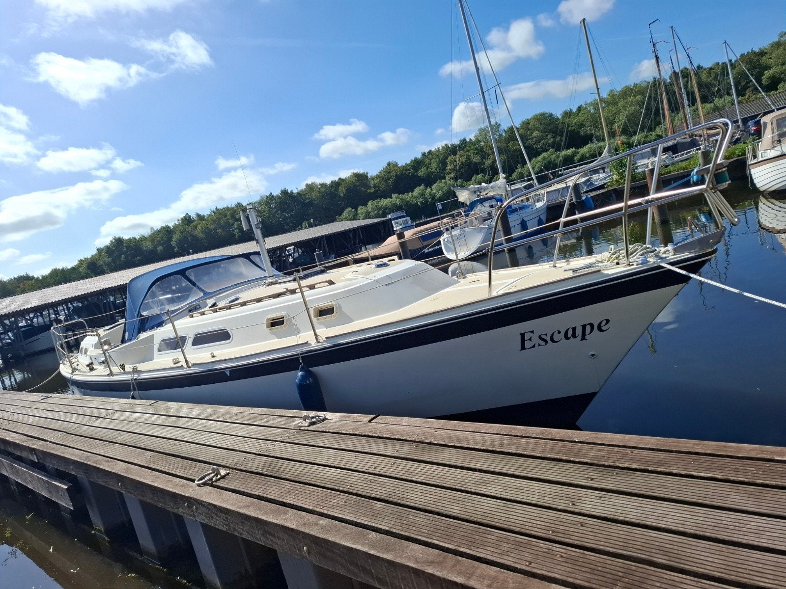 Leuke O'Day 37 ft zeilboot - Motor loopt niet 2x douche, Overige merken, Gebruikt, Binnenboordmotor, Tourjacht of cruiser