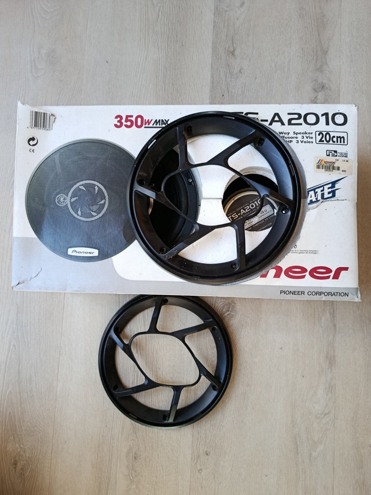 Pioneer TS-A2010 20cm 3-weg autospeakers 350W, Auto diversen, Ophalen of Verzenden