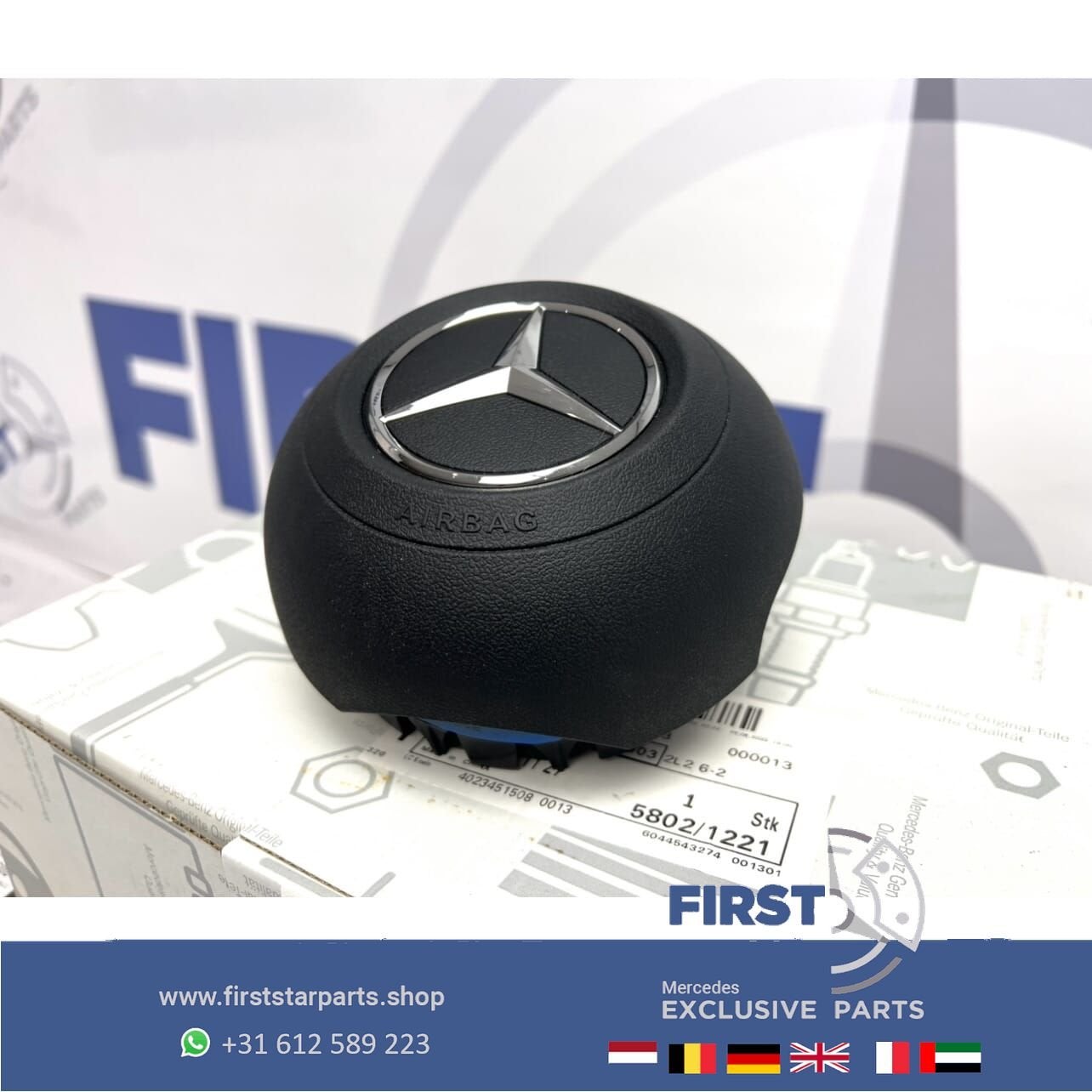 2023 AMG STUURAIRBAG A45 CLA45 GLA45 C63 E63 G63 GLC43 GLC63, Gebruikt, -, Ophalen of Verzenden, -