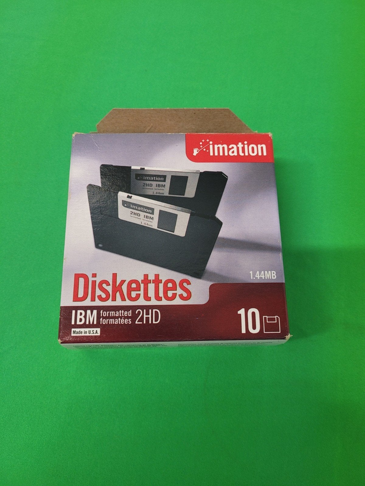 Imation Diskettes floppy discs 1.44MB IBM geformat 2HD (10 s, Computers en Software, Intern, HDD, 1 Imation Place, Oakdale, MN 55128, USA