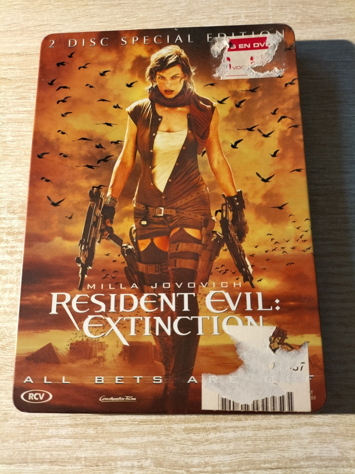 Resident Evil extinction 2 disc steelbook, Ophalen of Verzenden