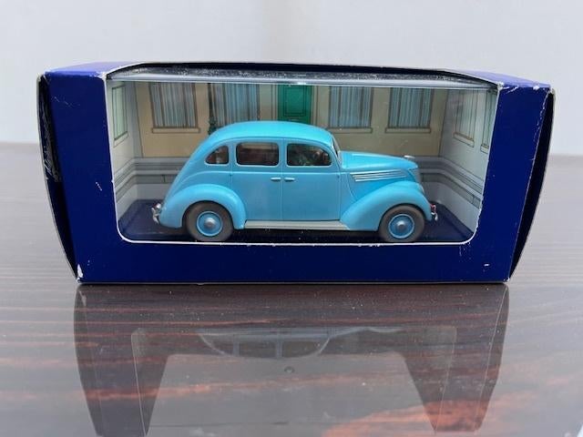 Kuifje auto. Nr. 25 met certificaat Bieden vanaf 20€, Ophalen of Verzenden, Kuifje, Zo goed als nieuw, Beeldje of Figuurtje