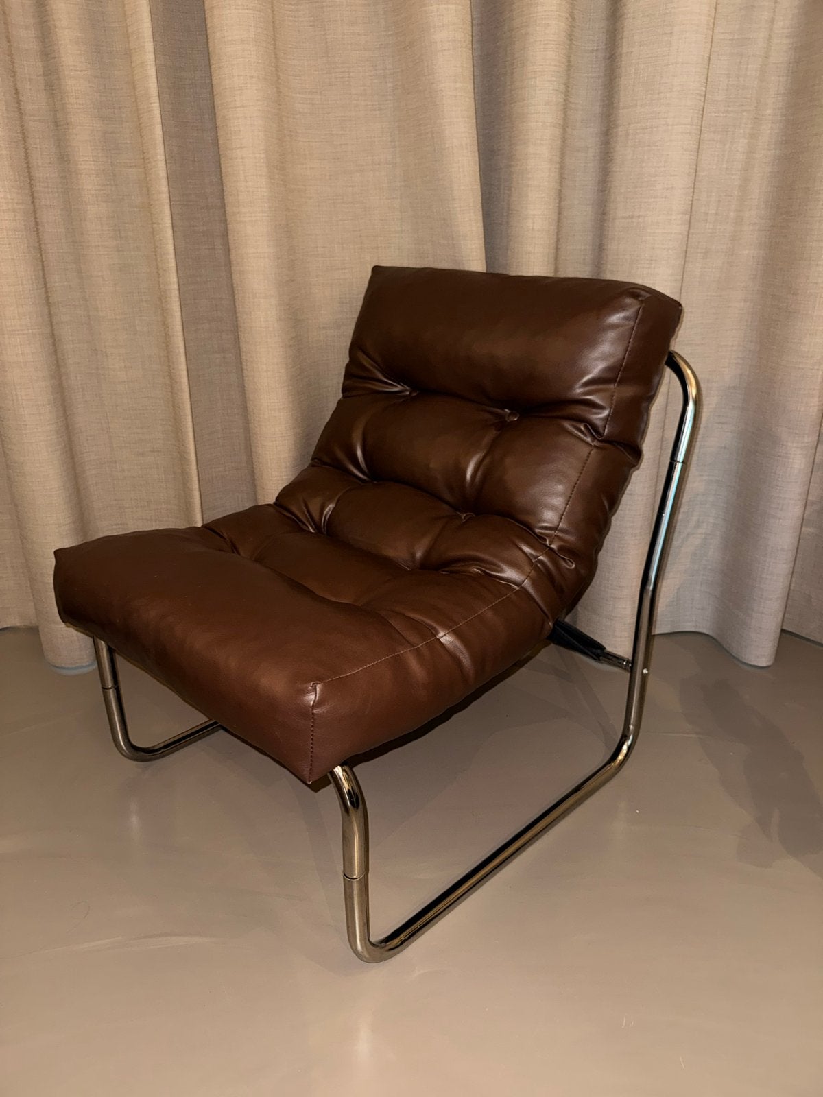 Vintage Gillis Lundgren x IKEA Pixi Chair, Ophalen, Gebruikt, 50 tot 75 cm, Leer