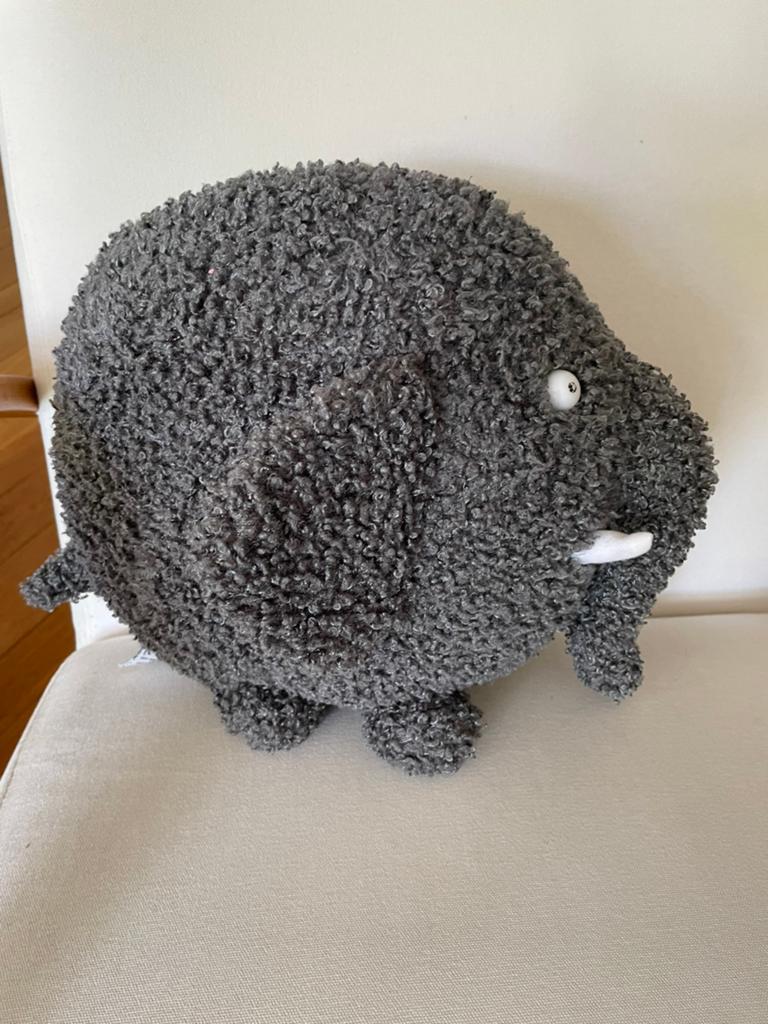 De beroemde knuffel “Olifant Olli “, Ophalen of Verzenden, Zo goed als nieuw, Olifant