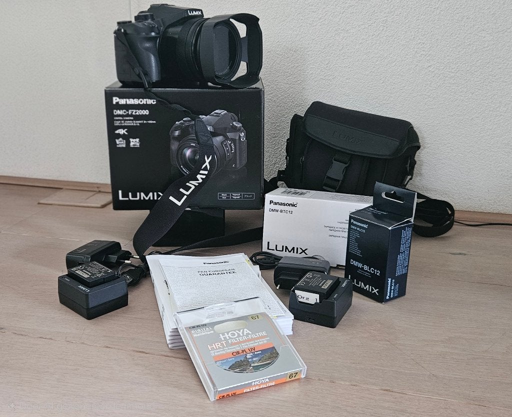 Panasonic Lumix DMC-FZ2000 (NIEUWSTAAT, EXTRA’S en GARANTIE), Panasonic, Zo goed als nieuw, 20 megapixels, Bridgecamera