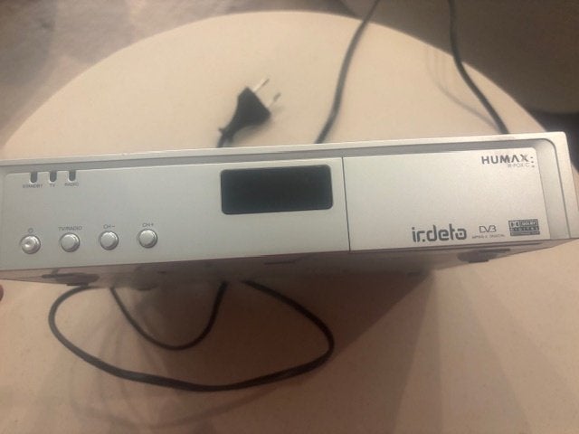 Humax IR-FOX C Digitale kabel tv ontvanger met afstandsbed., Ophalen of Verzenden, Gebruikt