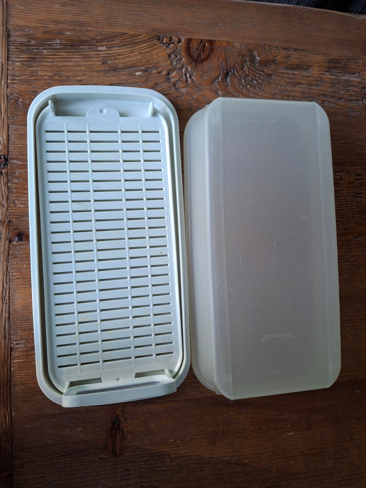 Tupperware Cakedoos - Ideaal voor vers houden, Gebruikt, Bewaardoos, Ophalen of Verzenden, Overige kleuren