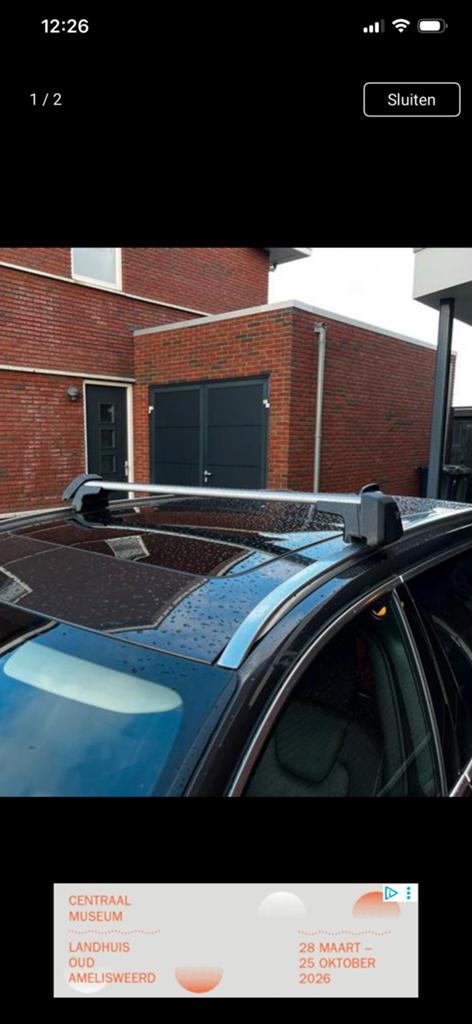 Original dakdragers Volvo XC90, Auto diversen, Dakdragers, Ophalen of Verzenden, Zo goed als nieuw
