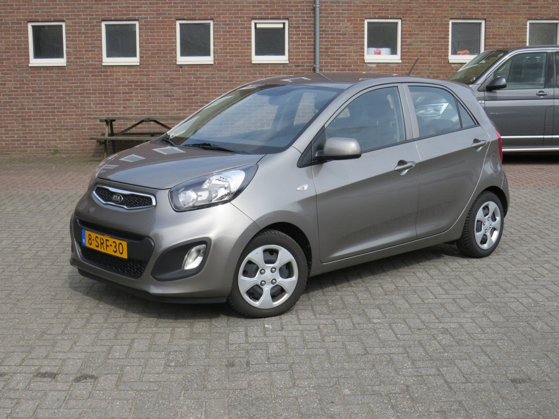 Kia Picanto 1.2 CVVT Comfort Pack Automaat * Rijklaarprijs i, Auto's, Kia, Euro 5, Gebruikt, Zwart, 4 cilinders