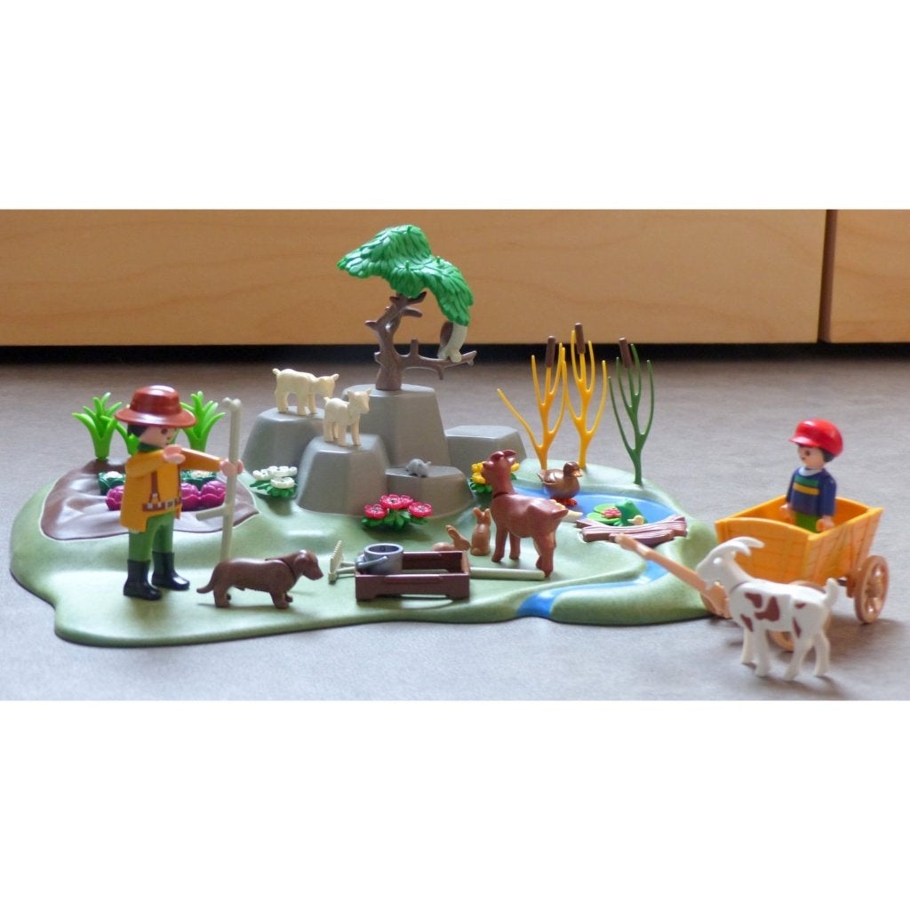 Playmobil set geitenrots 3124, Complete set, Overige typen, Ophalen of Verzenden, Zo goed als nieuw