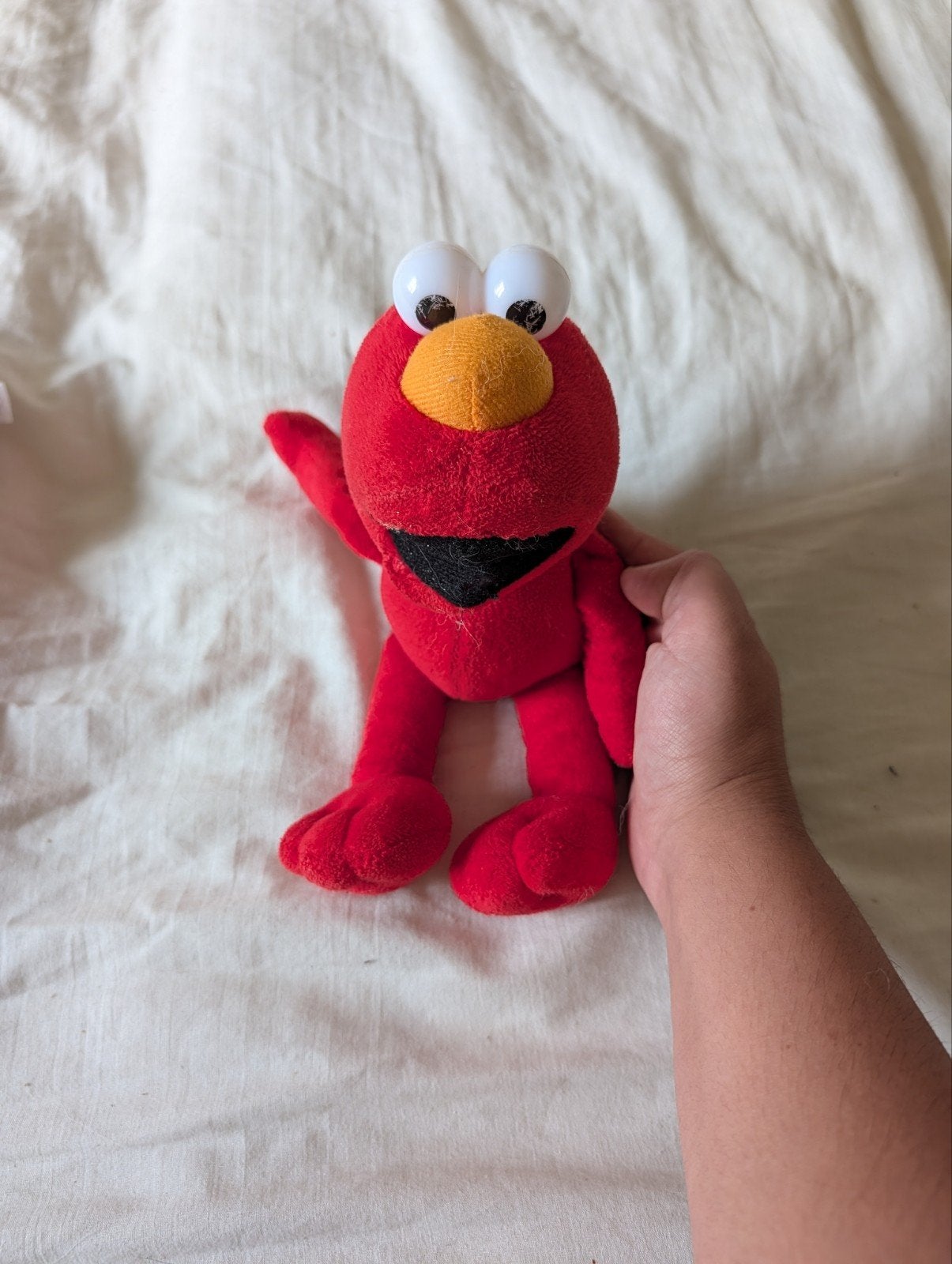 Elmo knuffel Sesamstraat, Ophalen, Gebruikt, Overige merken, Overige karakters